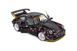 Porsche RWB schwarz AOKI Version 2021 Solido 1:18 Metallmodell